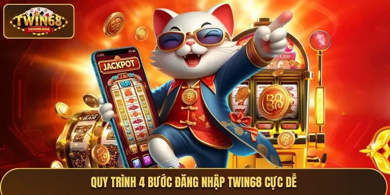 Quy trình 4 bước đăng nhập Twin68 cực dễ